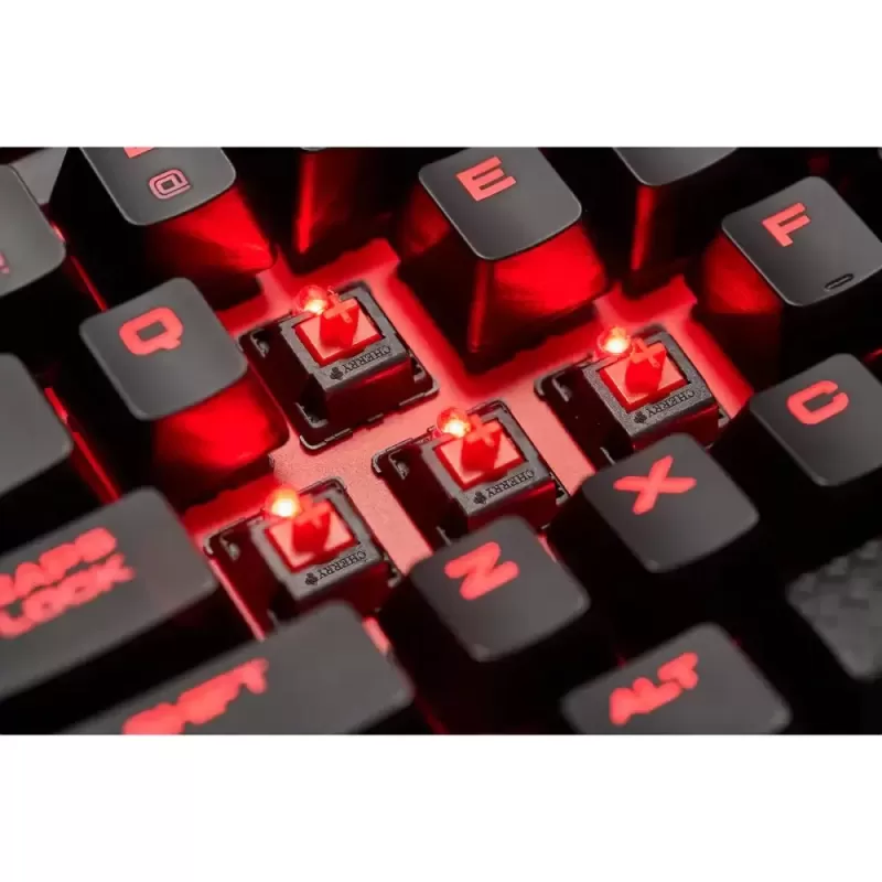 Gaming Keyboard Corsair K63 CHERRY MX Red Color:black Gaming Keyboard Corsair K63 CHERRY MX Red Color:black