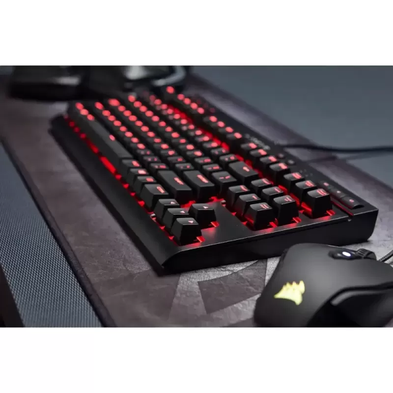 Gaming Keyboard Corsair K63 CHERRY MX Red Color:black Gaming Keyboard Corsair K63 CHERRY MX Red Color:black
