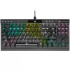 מקלדת גיימינג Corsair K70 RGB TKL CHAMPION SERIES Mechanical - CHERRY MX Red צבע שחור מקלדת גיימינג Corsair K70 RGB TKL CHAMPION SERIES Mechanical - CHERRY MX Red צבע שחור