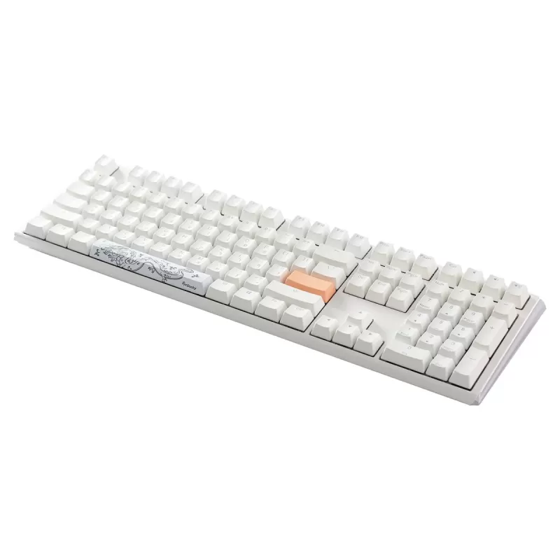 Mechanical keyboard Ducky One 3 RGB Cherry Brown Switch white Mechanical keyboard Ducky One 3 RGB Cherry Brown Switch white