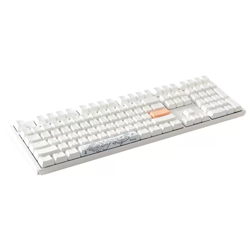 Mechanical keyboard Ducky One 3 RGB Cherry Brown Switch white Mechanical keyboard Ducky One 3 RGB Cherry Brown Switch white