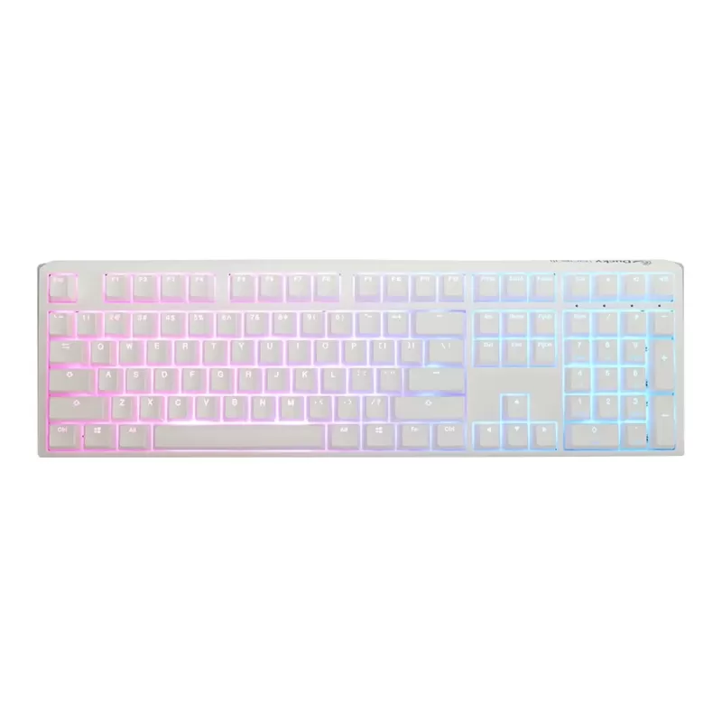 Mechanical keyboard Ducky One 3 RGB Cherry Brown Switch white Mechanical keyboard Ducky One 3 RGB Cherry Brown Switch white
