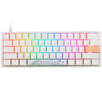 Mechanical gaming keyboard Ducky One 3 Mini Cherry Red Switch Color:white Mechanical gaming keyboard Ducky One 3 Mini Cherry Red Switch Color:white
