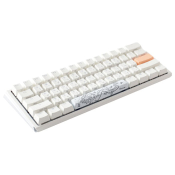 Mechanical keyboard Ducky One 3 Mini Cherry Red Switch Color:white Mechanical keyboard Ducky One 3 Mini Cherry Red Switch Color:white