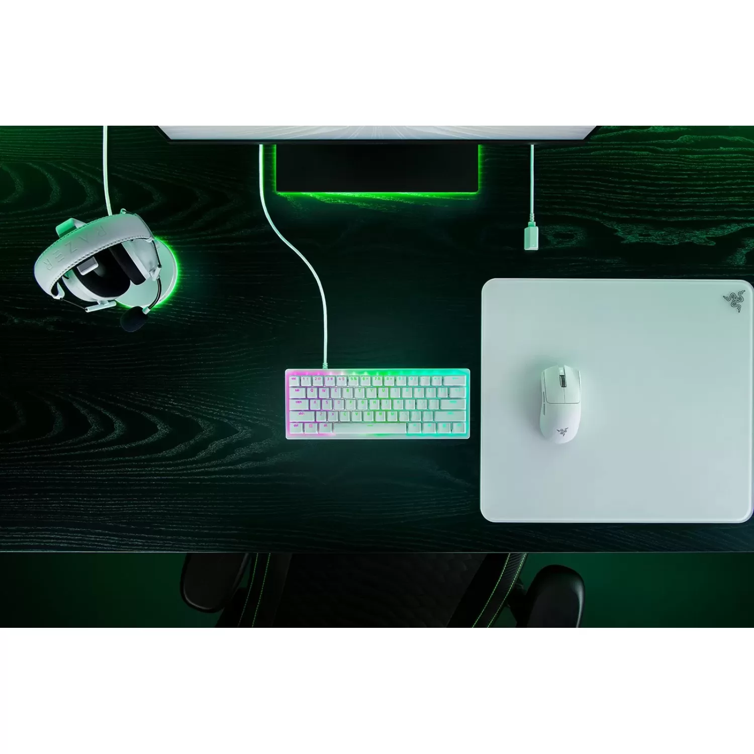 Игровая Клавиатура RAZER HUNTSMAN V3 PRO MINI - white
