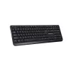 Keyboard Silver Line 889-10 hebrew Color:black