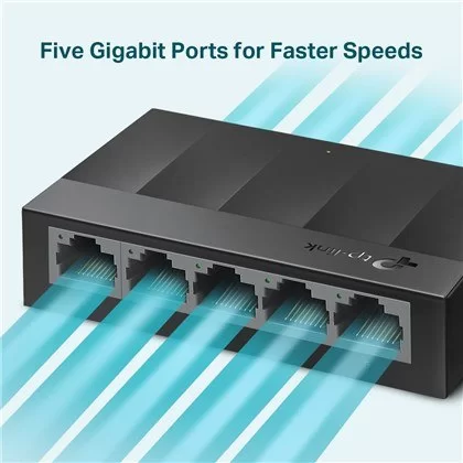 מתג TP-Link LS1005G 5-Port Gigabit Desktop Switch TL-LS1005G