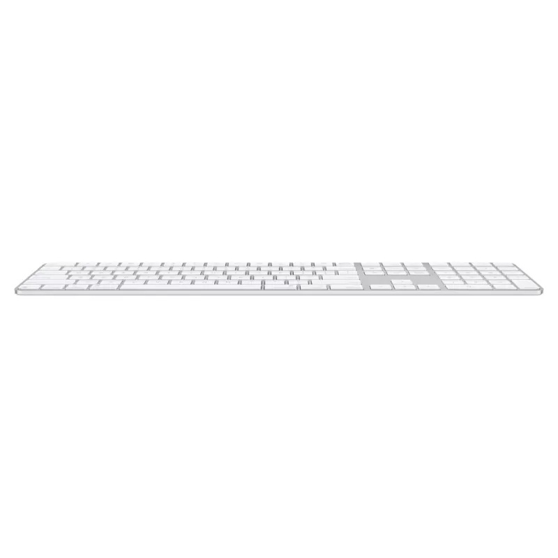 Wireless Keyboards Apple Magic Keyboard with Touch ID and Numeric Keypad (USB-C) Color:white