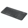מקלדת אלחוטית Logitech WirelessTouch K400 Plus שחור מקלדת אלחוטית Logitech WirelessTouch K400 Plus שחור