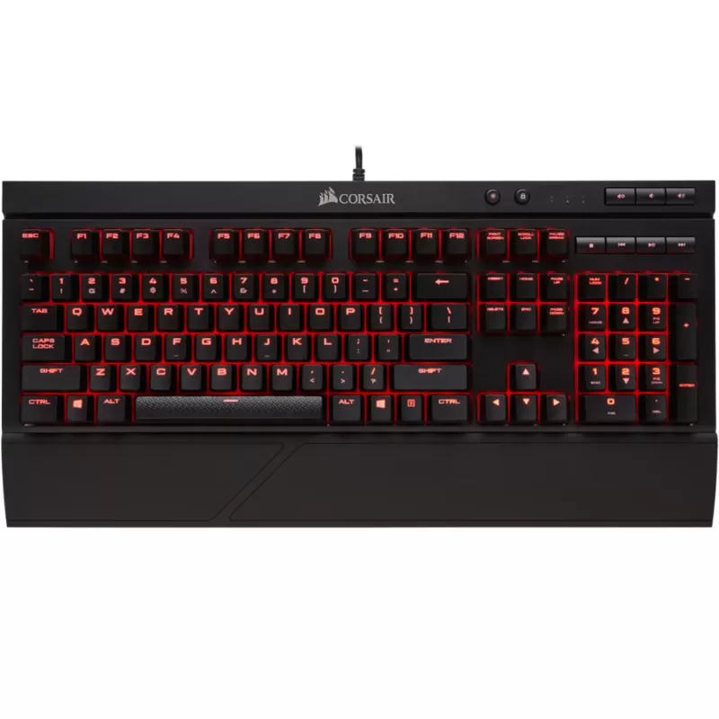 Gaming Keyboard Corsair K68 Mechanical CHERRY MX Red Color:red, black Gaming Keyboard Corsair K68 Mechanical CHERRY MX Red Color:red, black