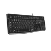 מקלדת חוטית Logitech K120 רוסית צבע שחור