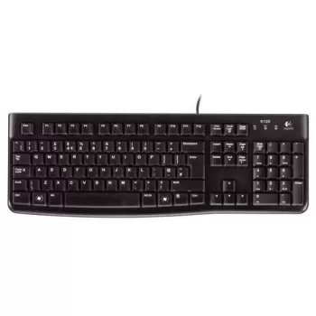 Wired Keyboard Logitech K120 russian Color:black