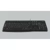 מקלדת חוטית Logitech K120 רוסית צבע שחור