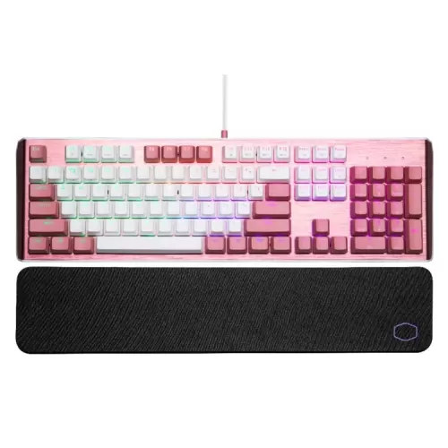 Gaming Keyboard Cooler Master CK550 V2 SAKURA WHITE EDITION BROWN SWITCH Gaming Keyboard Cooler Master CK550 V2 SAKURA WHITE EDITION BROWN SWITCH