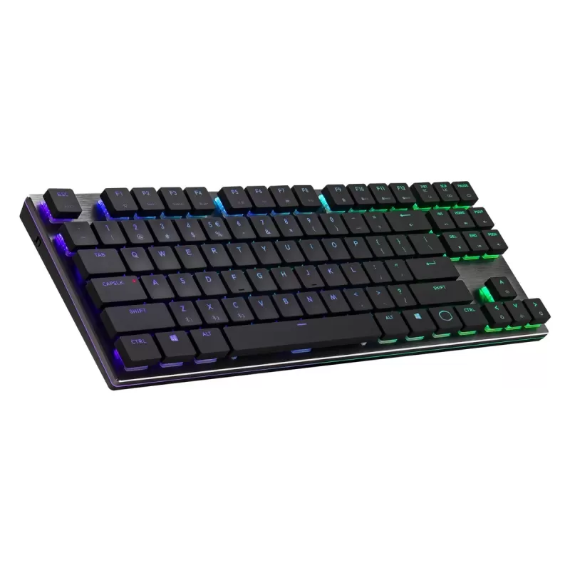 מקלדת גיימינג Cooler Master SK631 CHERRY MX RGB LOW PROFILE SWITCH