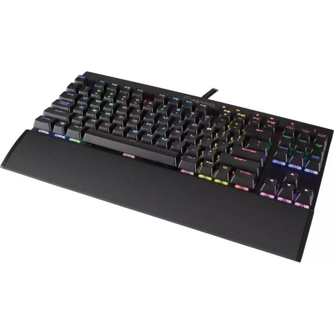 Gaming Keyboard Corsair K65 RGB RAPIDFIRE CHERRY MX Speed RGB Color:black