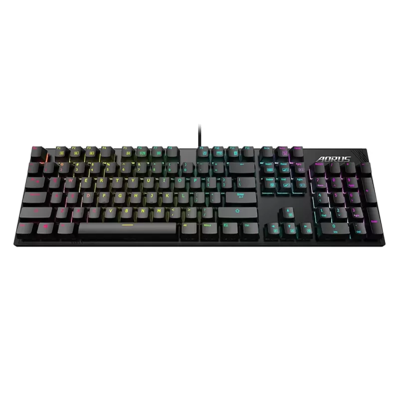 מקלדת גיימינג Gigabyte AORUS K1 Cherry MX Mechanical Gaming Switch צבע שחור
