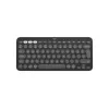 מקלדת אלחוטית Bluetooth Logitech Pebble Keys 2 K380s גרפיט טונאלי