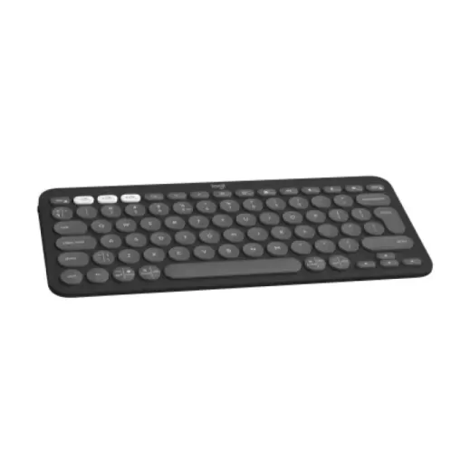 מקלדת אלחוטית Bluetooth Logitech Pebble Keys 2 K380s גרפיט טונאלי