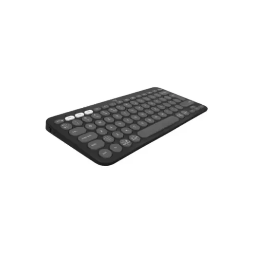 מקלדת אלחוטית Bluetooth Logitech Pebble Keys 2 K380s גרפיט טונאלי