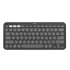 מקלדת אלחוטית Bluetooth Logitech Pebble Keys 2 K380s גרפיט טונאלי