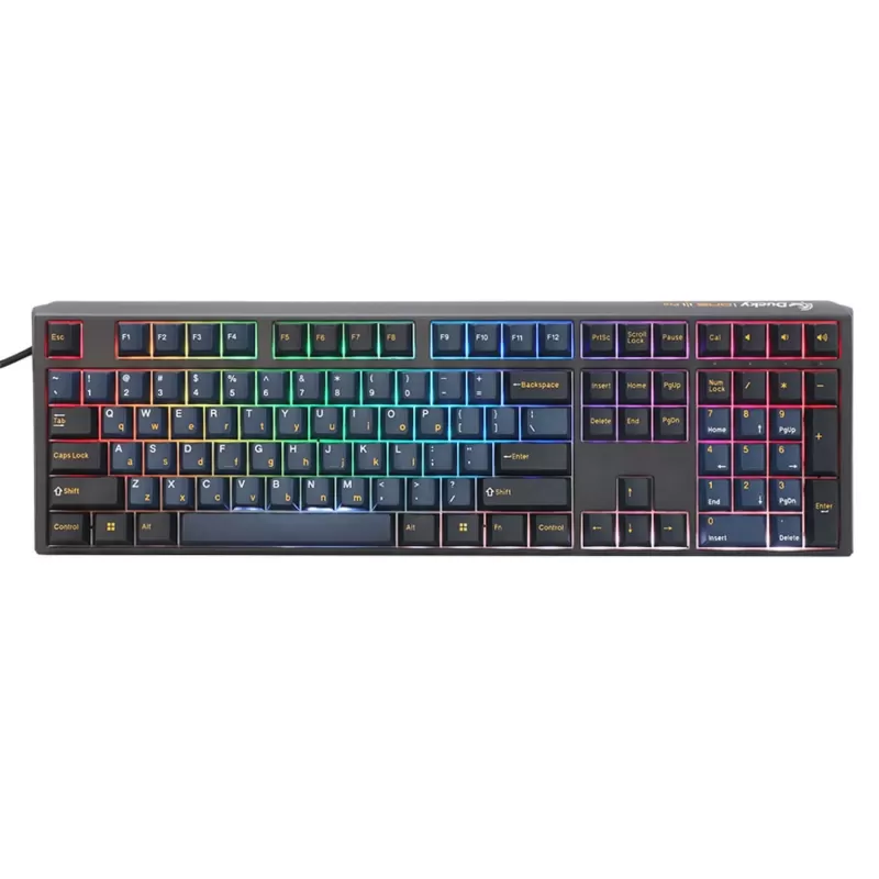 מקלדת גיימינג מכאנית Ducky One 3 Pro Nazca Line Cherry Red Switch צבע שחור מקלדת גיימינג מכאנית Ducky One 3 Pro Nazca Line Cherry Red Switch צבע שחור