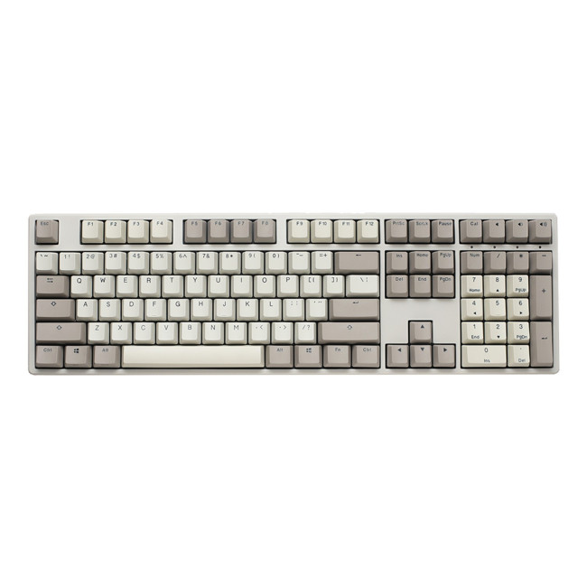 Механическая игровая клавиатура Ducky Origin Vintage Cherry Speed Silver Switch