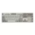 מקלדת גיימינג מכאנית Ducky Origin Vintage Cherry Speed Silver Switch צבע לבן