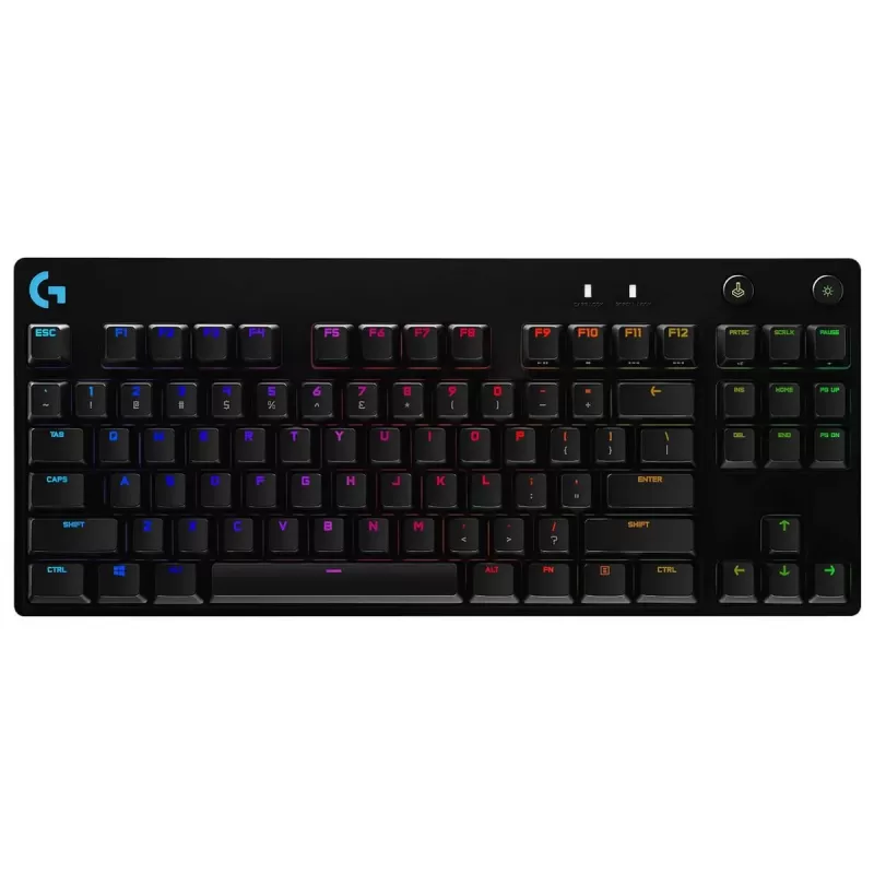 מקלדת גיימינג מכאנית Logitech G Pro X RGB צבע שחור