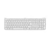 מקלדת אלחוטית Logitech K950 SLIM Off-white צבע לבן