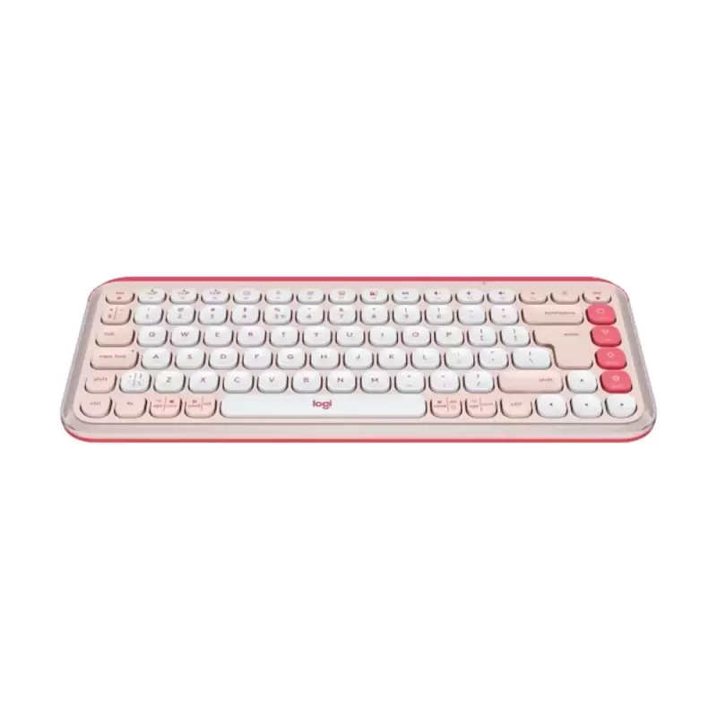 מקלדת אלחוטית Logitech POP ICON KEYS ורוד