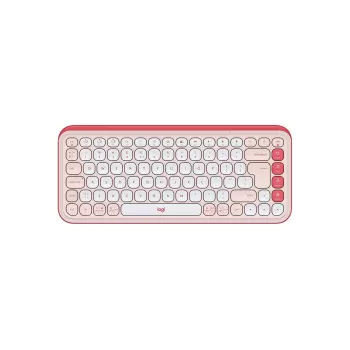 Wireless Keyboards Logitech POP ICON KEYS pink