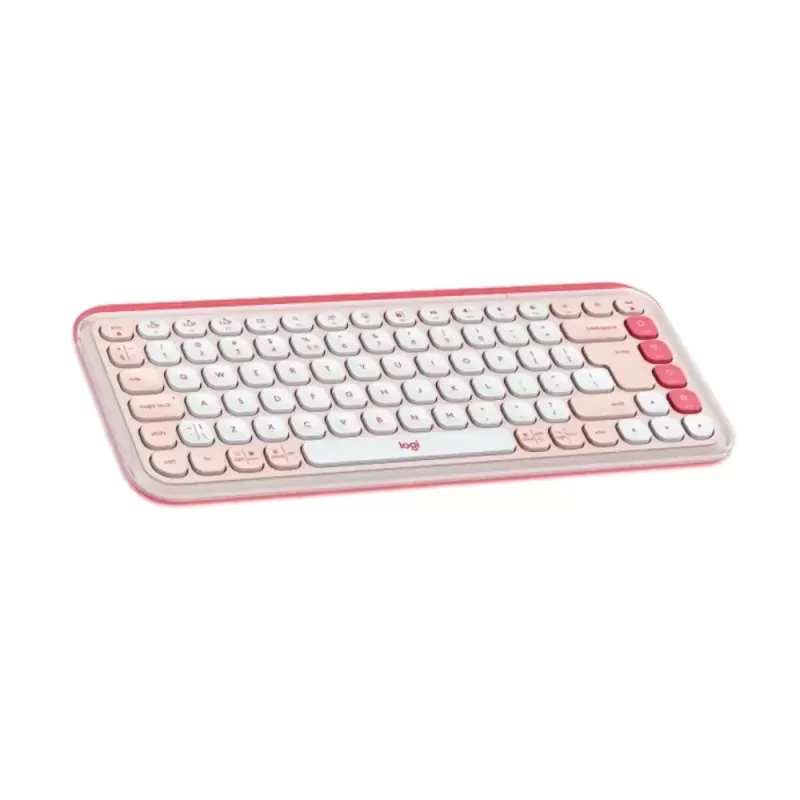מקלדת אלחוטית Logitech POP ICON KEYS ורוד