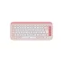 מקלדת אלחוטית Logitech POP ICON KEYS ורוד