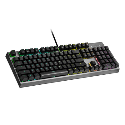 מקלדת גיימינג Cooler Master CK350 Blue Switch צבע אפור, שחור מקלדת גיימינג Cooler Master CK350 Blue Switch צבע אפור, שחור