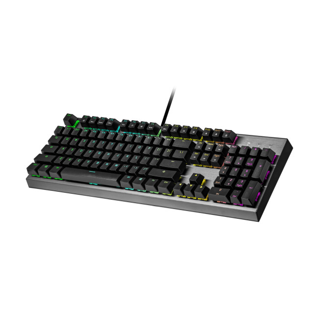 Игровая Клавиатура Cooler Master CK350 Blue Switch Цвет:серый, черный