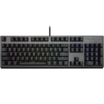מקלדת גיימינג Cooler Master CK350 Blue Switch צבע אפור, שחור מקלדת גיימינג Cooler Master CK350 Blue Switch צבע אפור, שחור