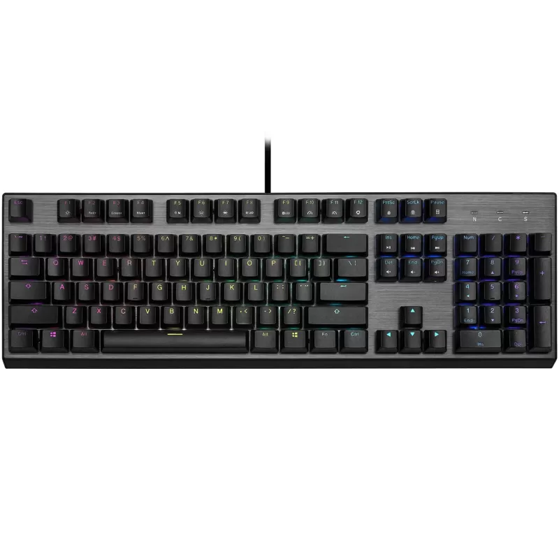 Gaming Keyboard Cooler Master CK350 Blue Switch Color:gray, black Gaming Keyboard Cooler Master CK350 Blue Switch Color:gray, black