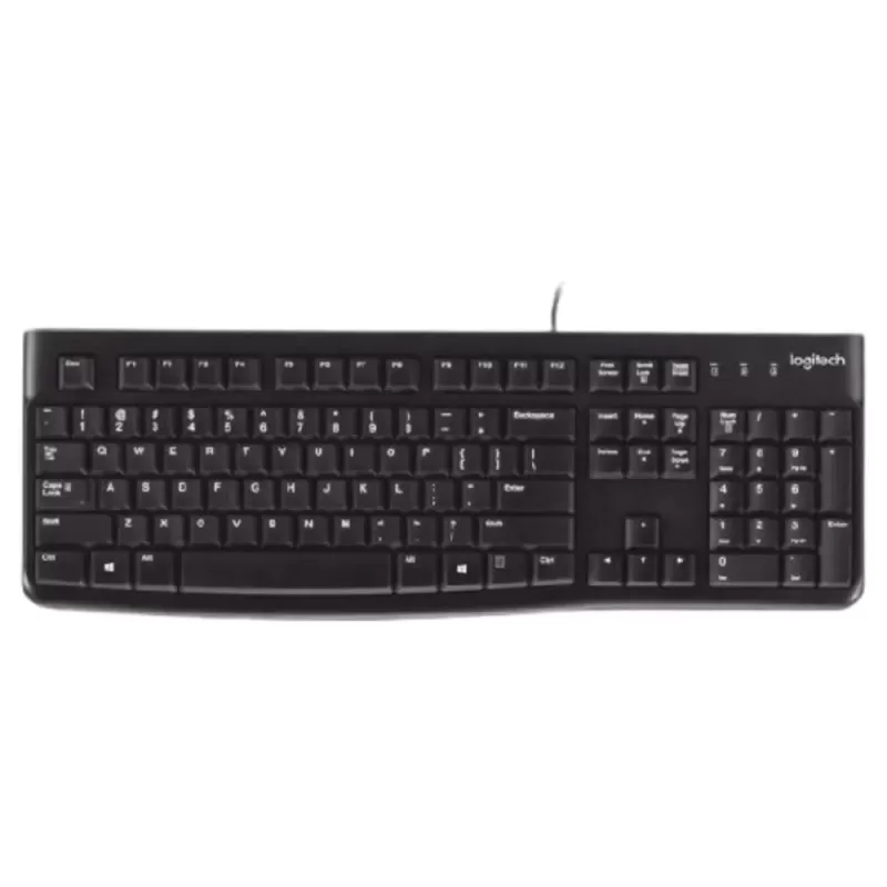Проводная Клавиатура Logitech K120 Цвет:чёрный Проводная Клавиатура Logitech K120 Цвет:чёрный