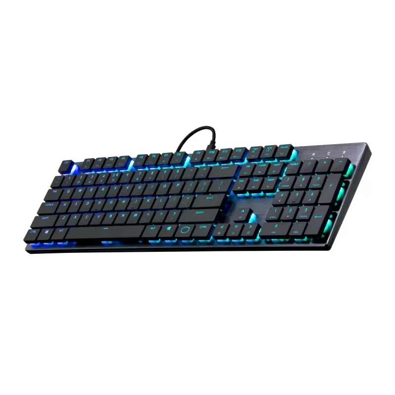 מקלדת גיימינג Cooler Master SK650 CHERRY MX RGB LOW PROFILE SWITCH
