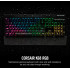 מקלדת גיימינג Corsair K68 RGB CHERRY MX Red צבע שחור