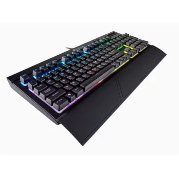 מקלדת גיימינג Corsair K68 RGB CHERRY MX Red צבע שחור