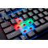 מקלדת גיימינג Corsair K68 RGB CHERRY MX Red צבע שחור