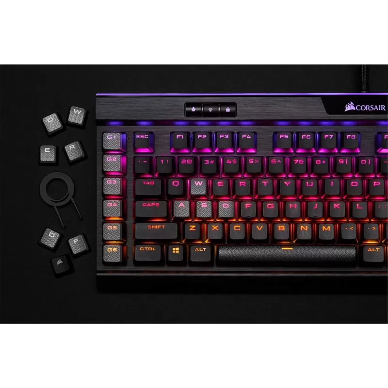 Gaming Keyboard Corsair K95 RGB PLATINUM XT Mechanical - CHERRY MX SPEED (NA Layout) Color:black