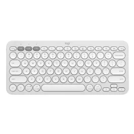 Bluetooth Wireless Keyboard Logitech Pebble Keys 2 K380s Tonal White