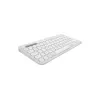 מקלדת אלחוטית Bluetooth Logitech Pebble Keys 2 K380s לבן טונאלי מקלדת אלחוטית Bluetooth Logitech Pebble Keys 2 K380s לבן טונאלי