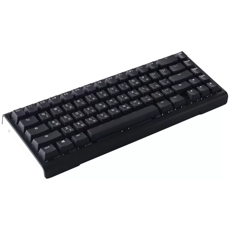 מקלדת מכאנית Ducky ProjectD Tinker 65 Cherry Silver Switch צבע שחור