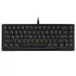 מקלדת מכאנית Ducky ProjectD Tinker 65 Cherry Silver Switch צבע שחור