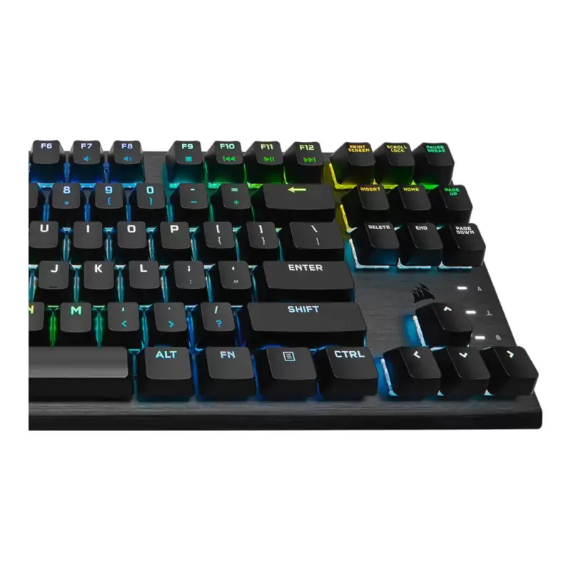 מקלדת גיימינג מכאנית אופטית Corsair K60 PRO TKL RGB OPX