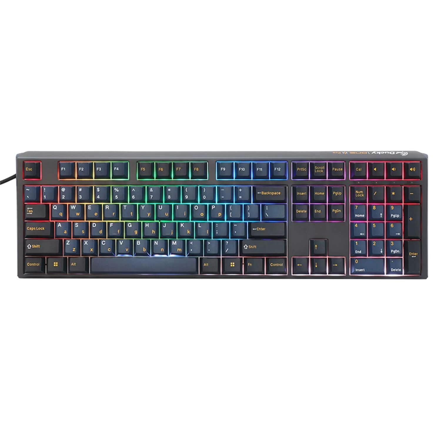 Механическая игровая клавиатура Ducky One 3 Pro Nazca Line Cherry Brown Switch Цвет:чёрный